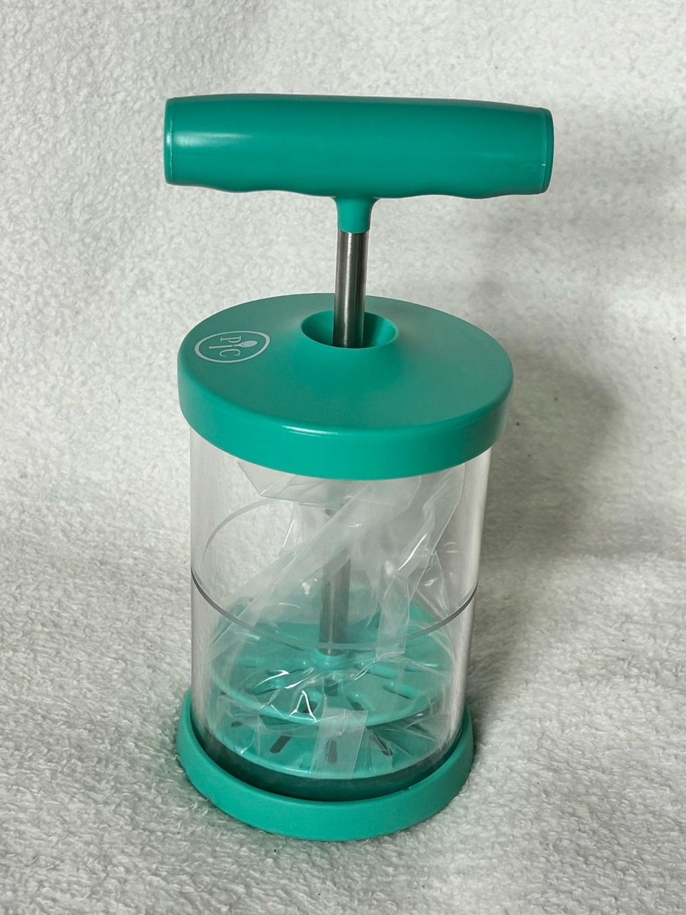 Teal Cake Press Topper - Home Party Supplies